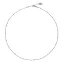 Chantecler - Catena Forzatina - Argento - Smalto Rosa