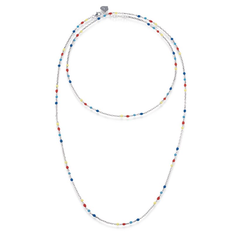 Chantecler - Collana Capriness - Argento - Smalto