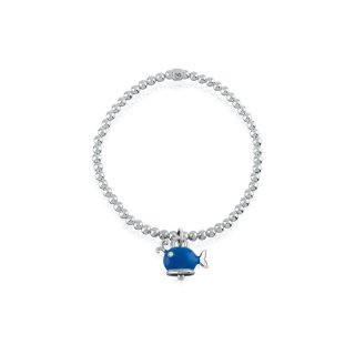 Chantecler - Bracciale Et Voilà - Argento - Smalto Blu