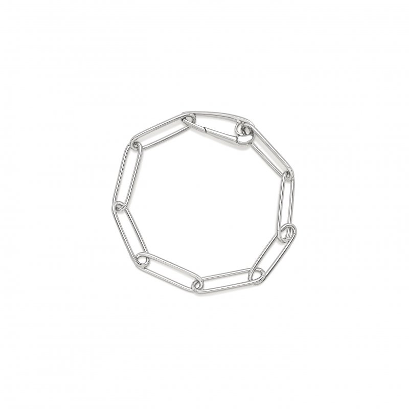 Chantecler - Bracciale Maglie Ovali - Argento - Donna
