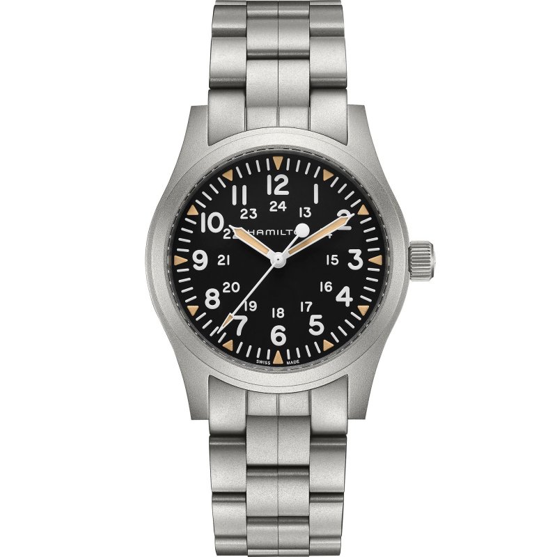 Hamilton - Khaki Field Mechanical - Acciaio - 42Mm