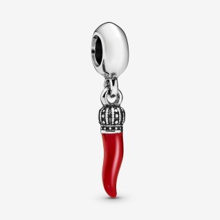 Charm Pendente Cornetto Portafortuna