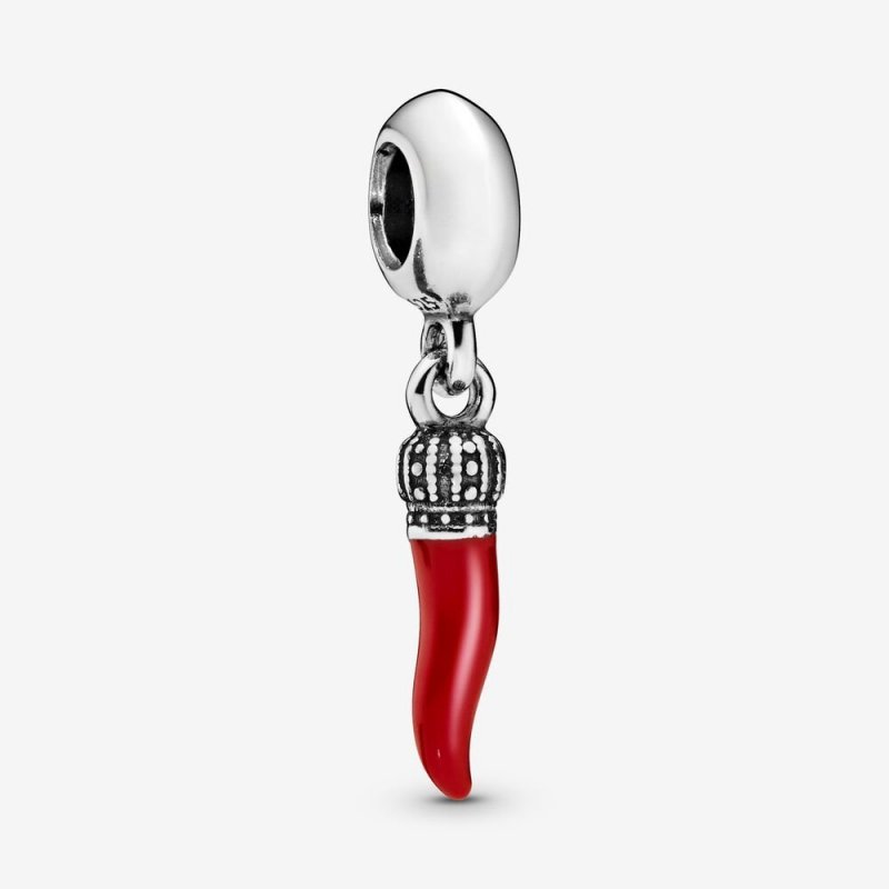 Charm Pendente Cornetto Portafortuna