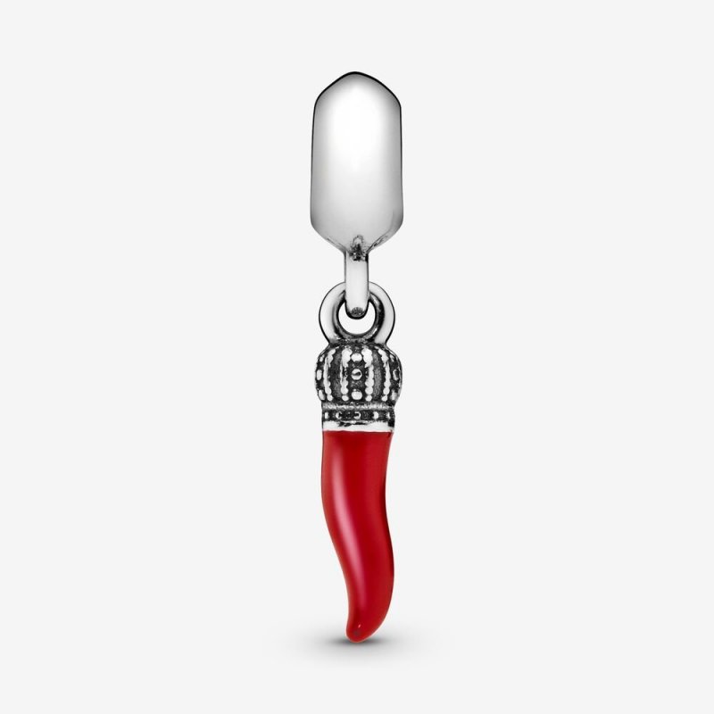 Charm Pendente Cornetto Portafortuna