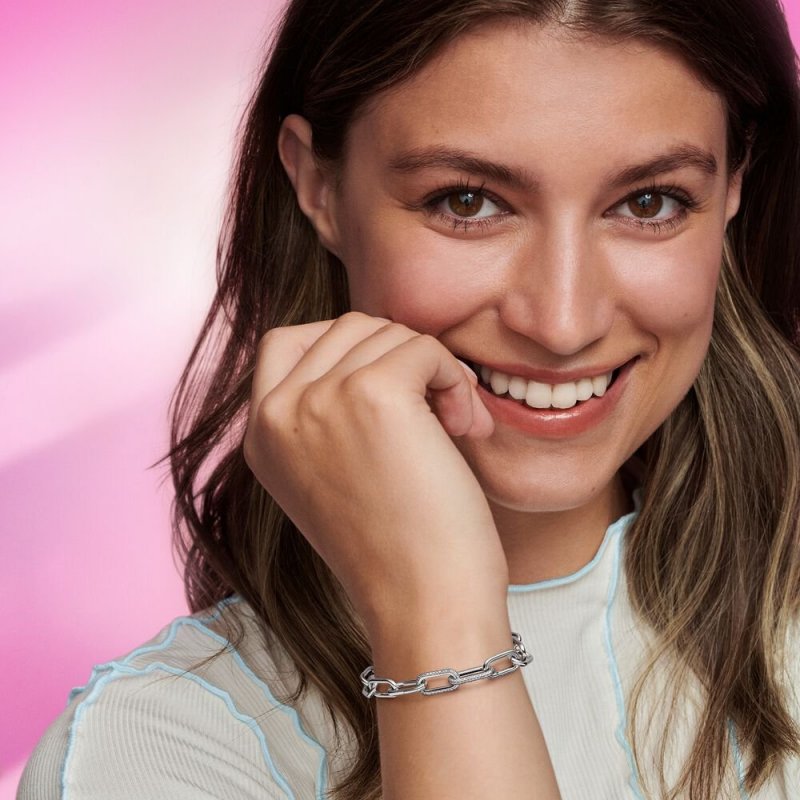 Doppio Link Pietre Luminose Pandora Me