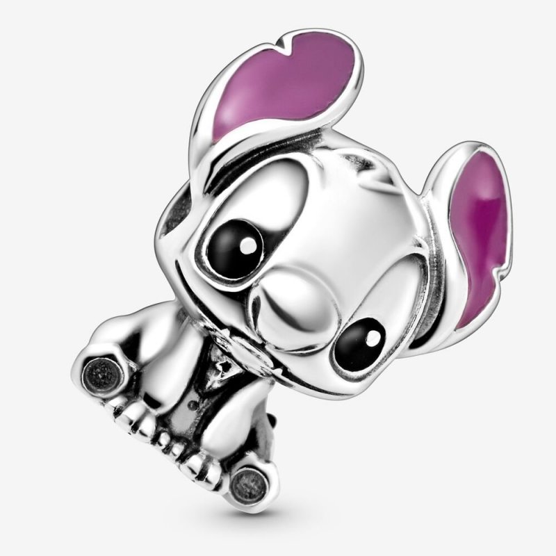 Disney Stitch Silver Charm Wit