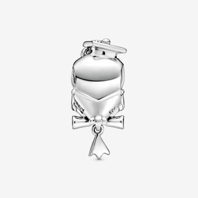 Graduation Owl Sterling Silver