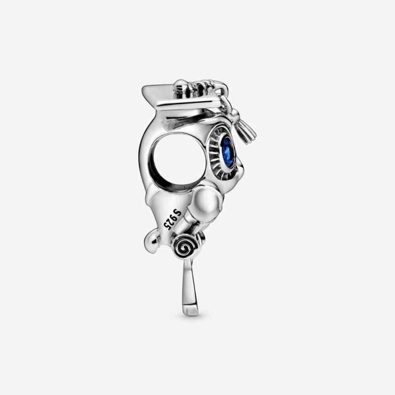 Graduation Owl Sterling Silver
