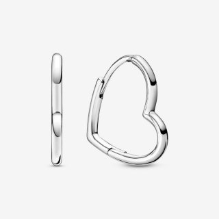 Small Asymmetric Heart Sterlin