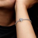 Crown Silver Charm