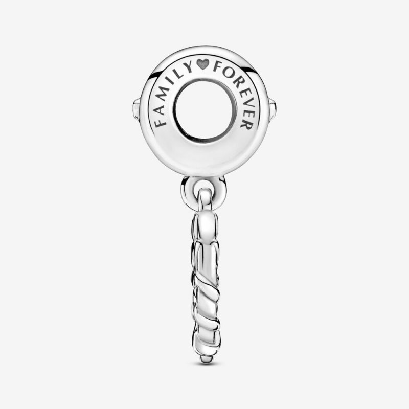 Charm Pendente A Cuore Albero Della Famiglia