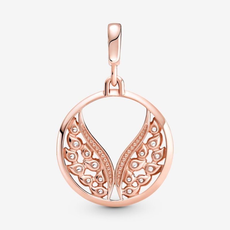 Medallion Burning Wings Pandora Me