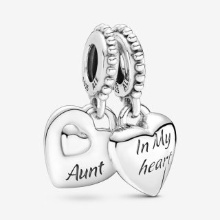 Aunt And Niece Hearts Sterling