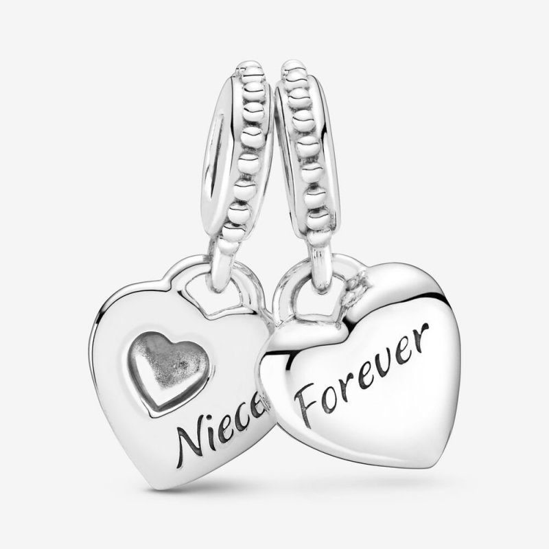 Aunt And Niece Hearts Sterling