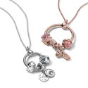 Small Sterling Silver O Pendant