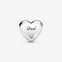 Charm A Cuore Papà