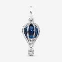 Air Balloon Silver Dangle With