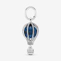 Air Balloon Silver Dangle With