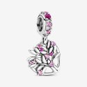 Family Tree Sterling Silver Dangle With