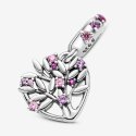 Family Tree Sterling Silver Dangle With