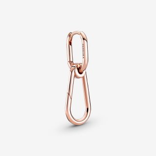 Orecchino Doppio Link Pandora Me