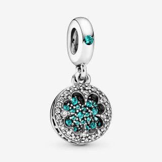 Clover Silver Dangle With Roya
