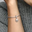 Family Tree Silver Dangle With