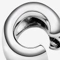 Letter C Silver Charm