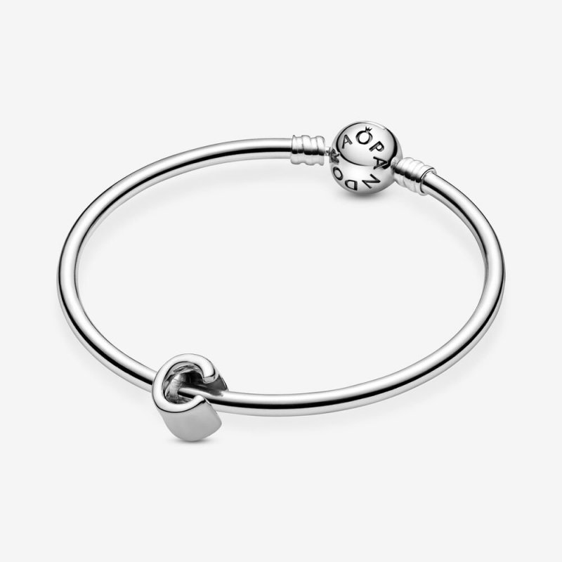 Letter C Silver Charm
