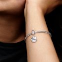 Sisters Silver Dangle With Fan
