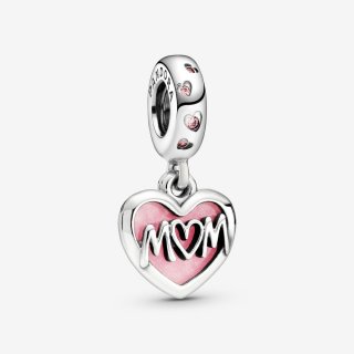 Mum Sterling Silver Dangle Wit