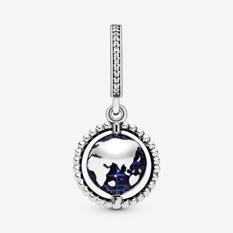 Charm Pendente Globo Girevole