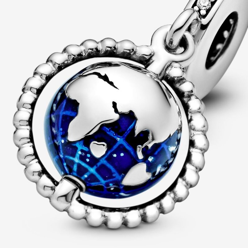 Charm Pendente Globo Girevole