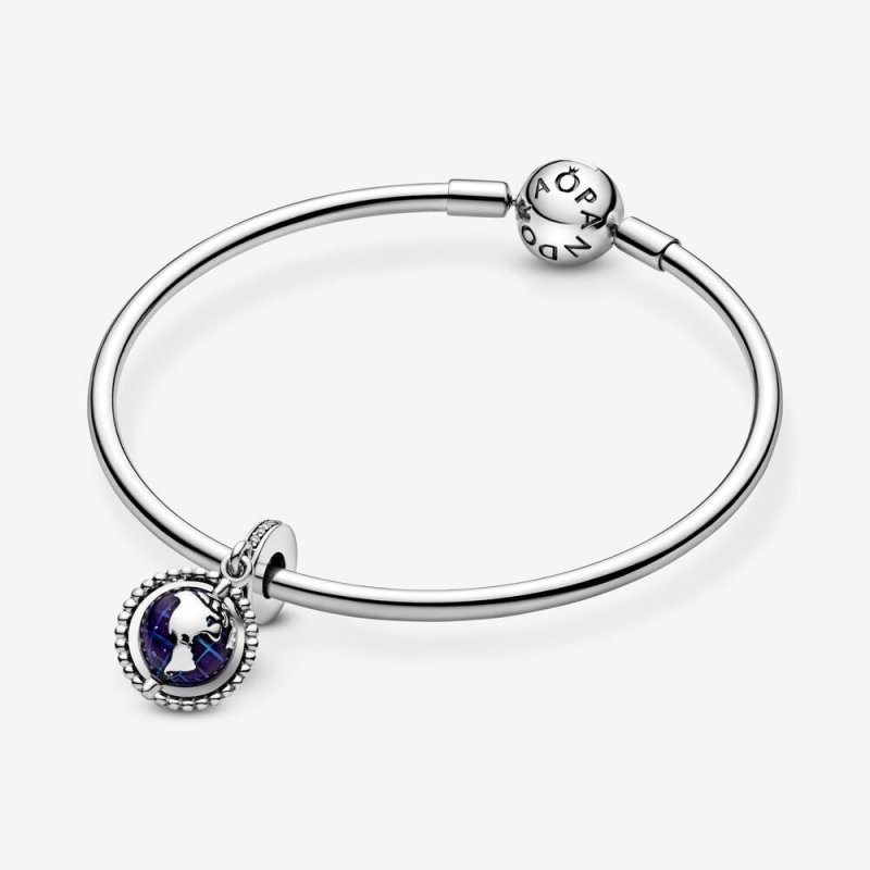 Charm Pendente Globo Girevole