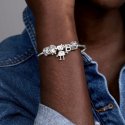 Letter B Silver Charm