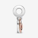Charm Pendente A Cuore Infinito Scintillante