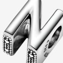 Letter N Silver Charm