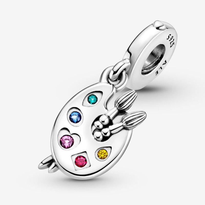 Charm Pendente Tavolozza Dell'Artista