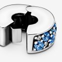 Clip Con Pavé Blu