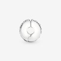Silver Clip With Clear Cubic Zirconia