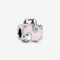 Charm Valigia Rosa