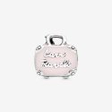 Charm Valigia Rosa