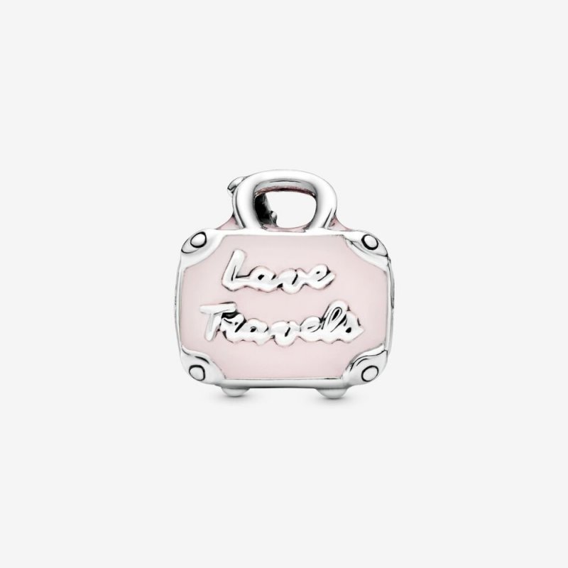 Charm Valigia Rosa