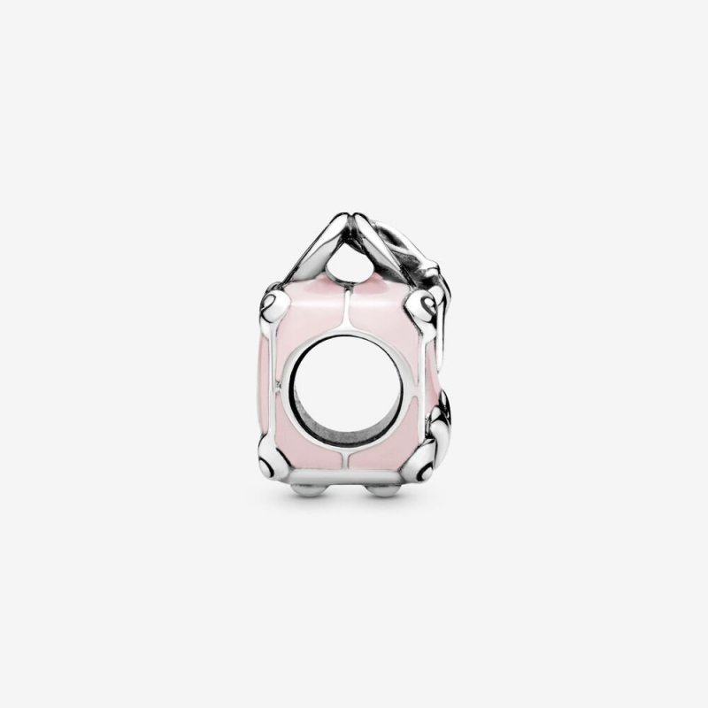 Charm Valigia Rosa