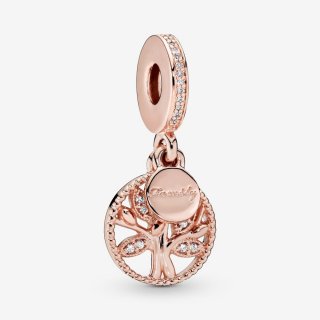 Pandora Rose Family Tree Dangle With Cle