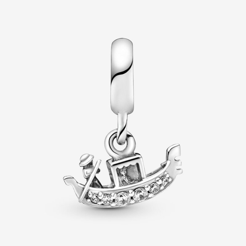 Gondola Silver Dangle With Cub