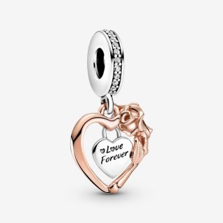 Heart Sterling Silver And Pand