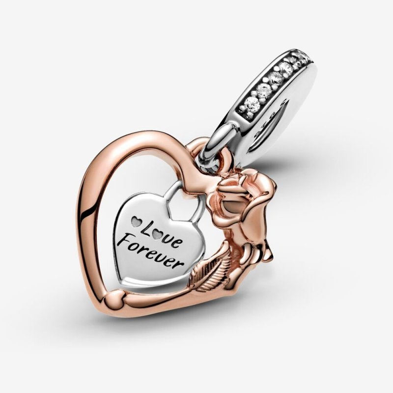 Heart Sterling Silver And Pand