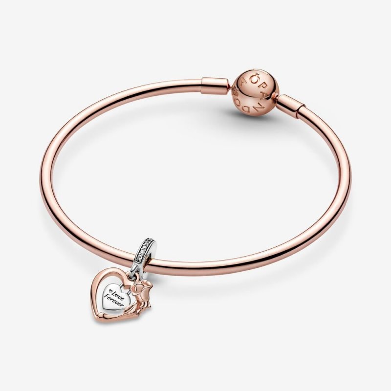 Heart Sterling Silver And Pand