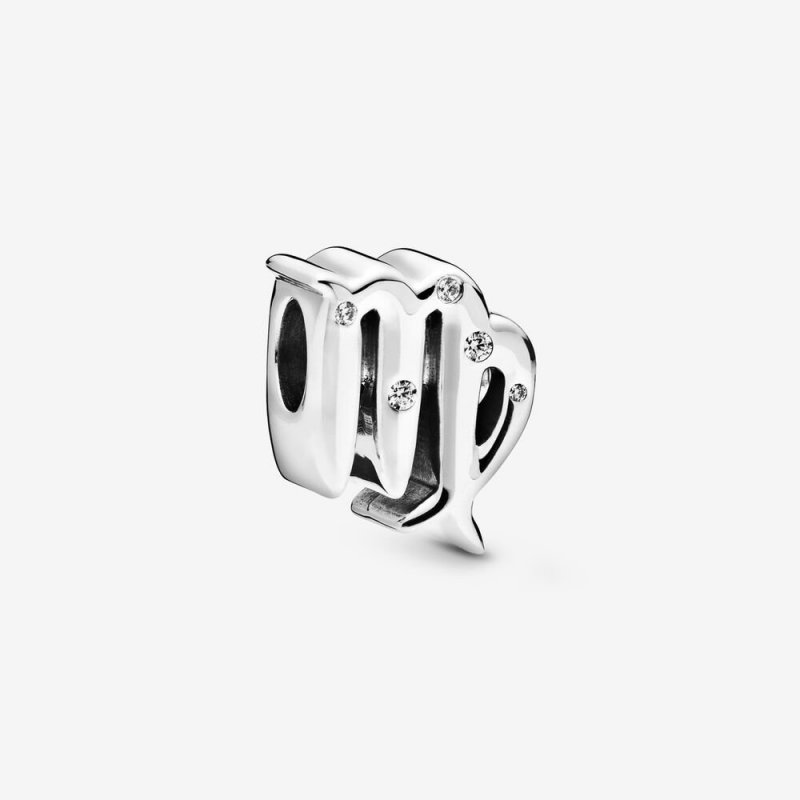 Virgo Sterling Silver Charm Wi